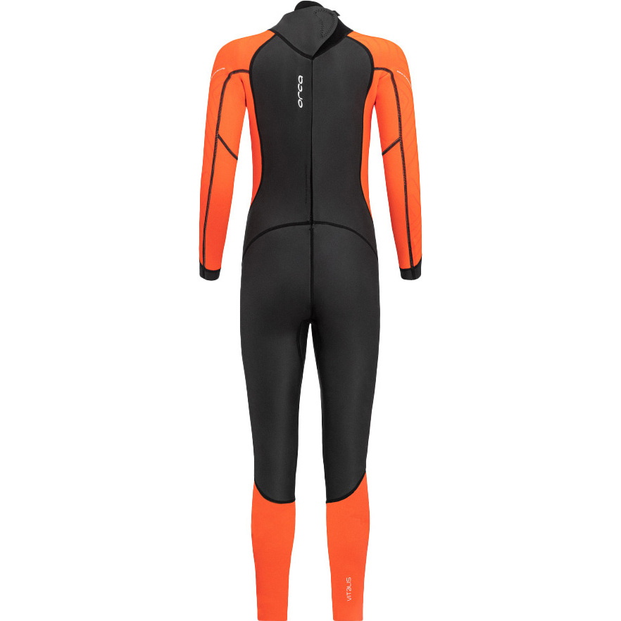 2026 Orca Junior Vitalis Squad Hi-Vis Swim Wetsuit NN971201 - Black